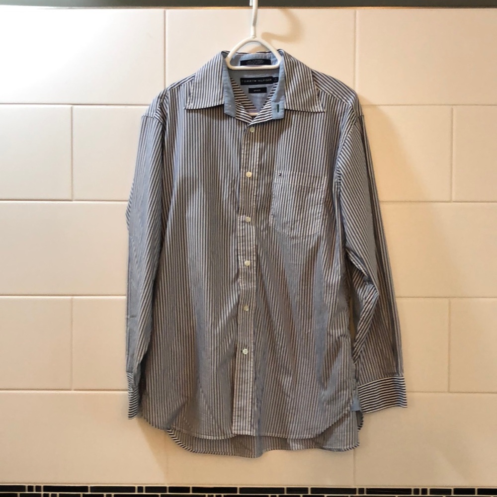 Tommy Hilfiger classic button down shirt size med
